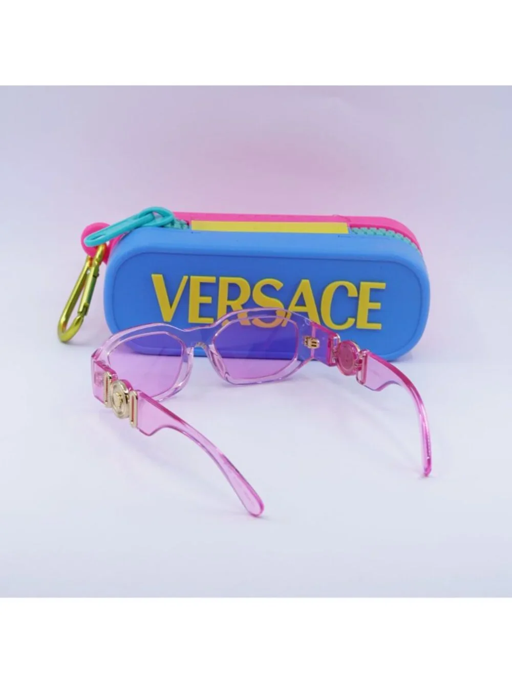 Versace Kids VK4429U 5370/5 Irregular Sunglasses - Pink / Fuchsia
